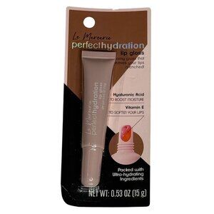 Le Mercerie Perfect Hydration Lip Gloss Hyaluronic Acid Vitamin E New